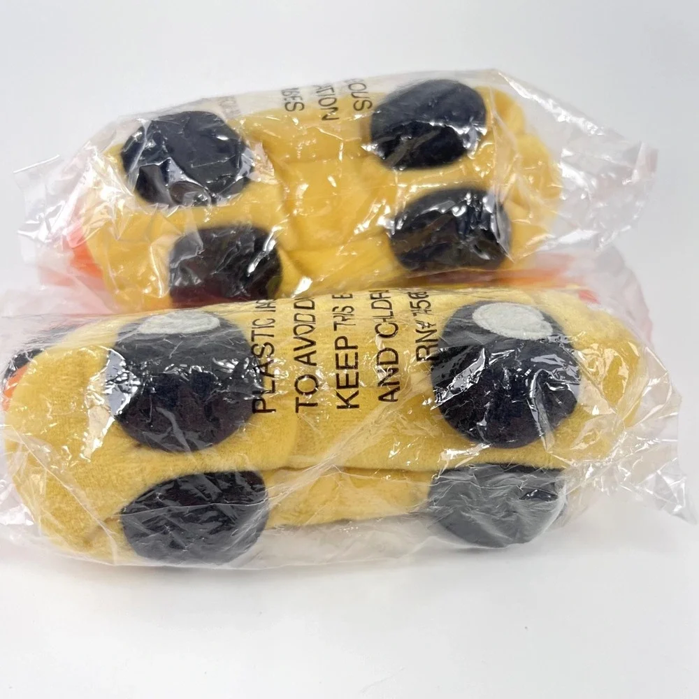 Lot 2 Oscar Mayer Wienermobile Plush Beanie‎ Cars 'Just Whistle' Promo Sealed